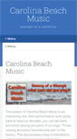Mobile Screenshot of carolinabeachmusic.com